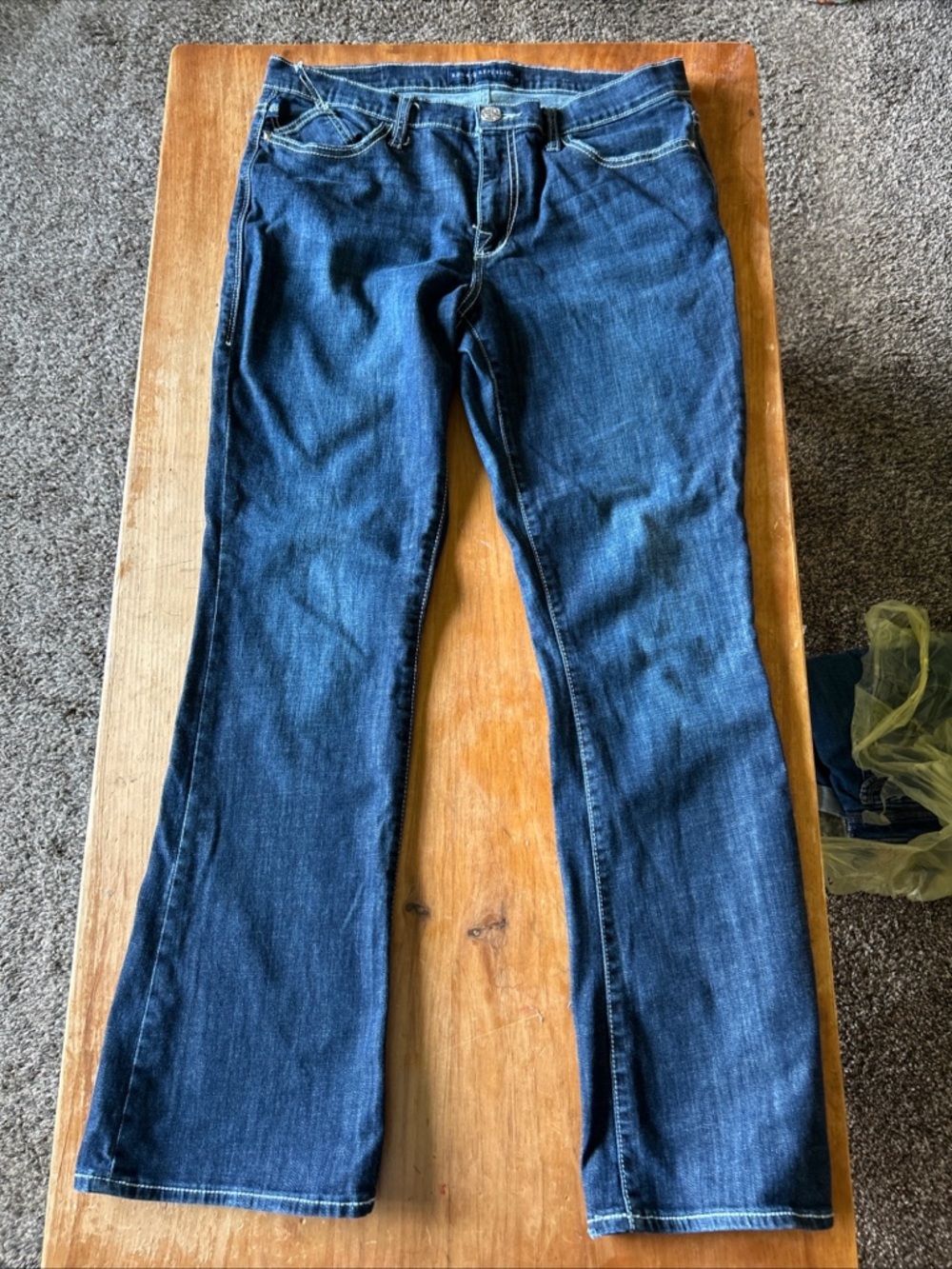 Rock & Republic Indigo Wide Leg Jeans